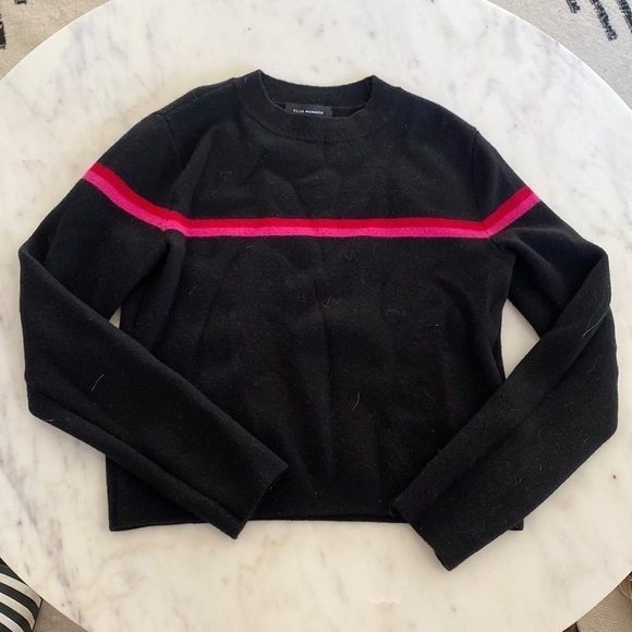Club Monaco wool striped sweater - Picture 1 of 2